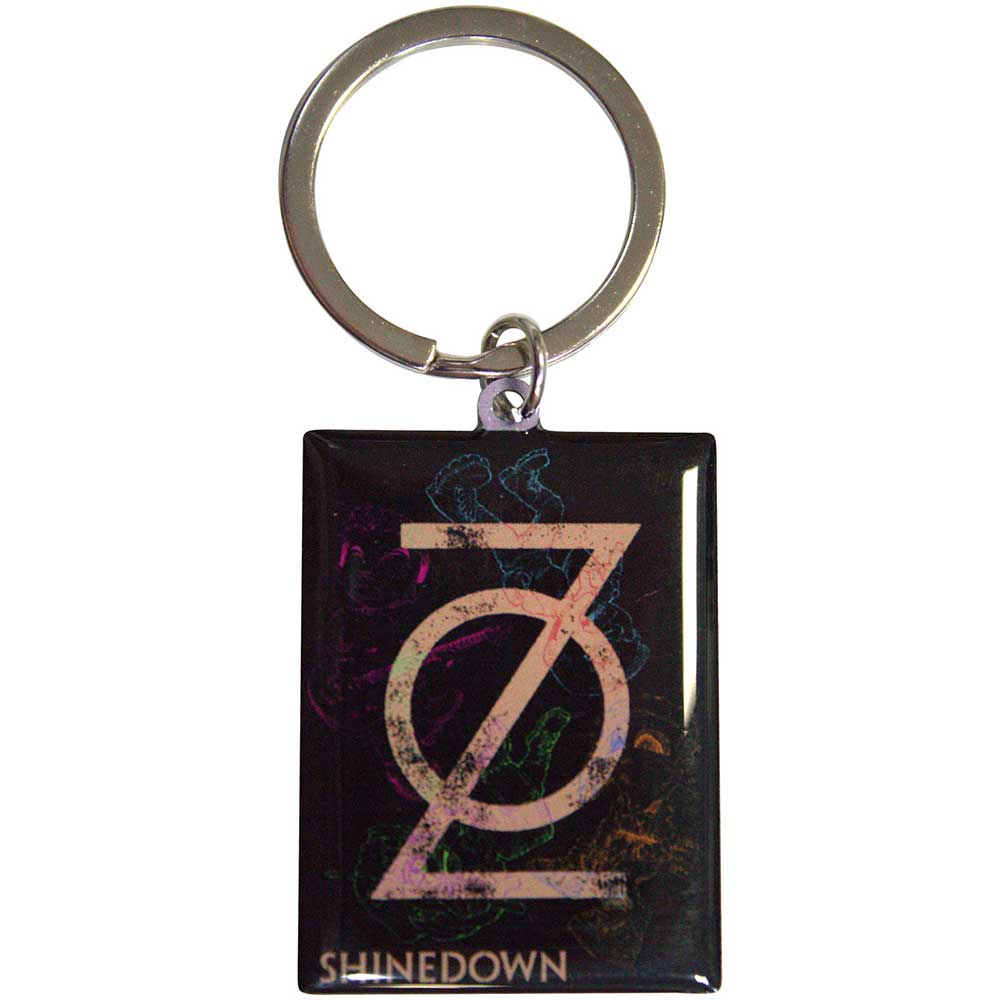 SHINEDOWN Keychain, Planet Zero Logo