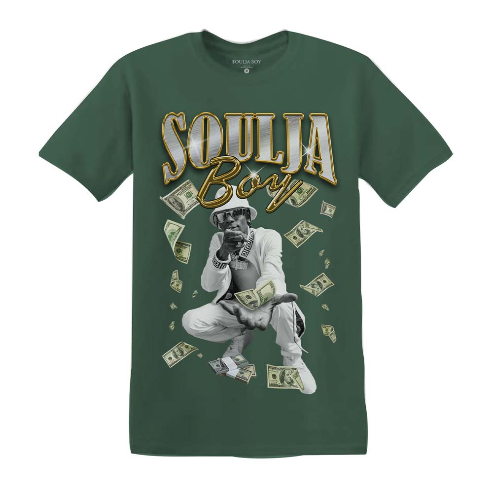 SOULJA BOY Pigment Dyed T-Shirt, Make it Rain