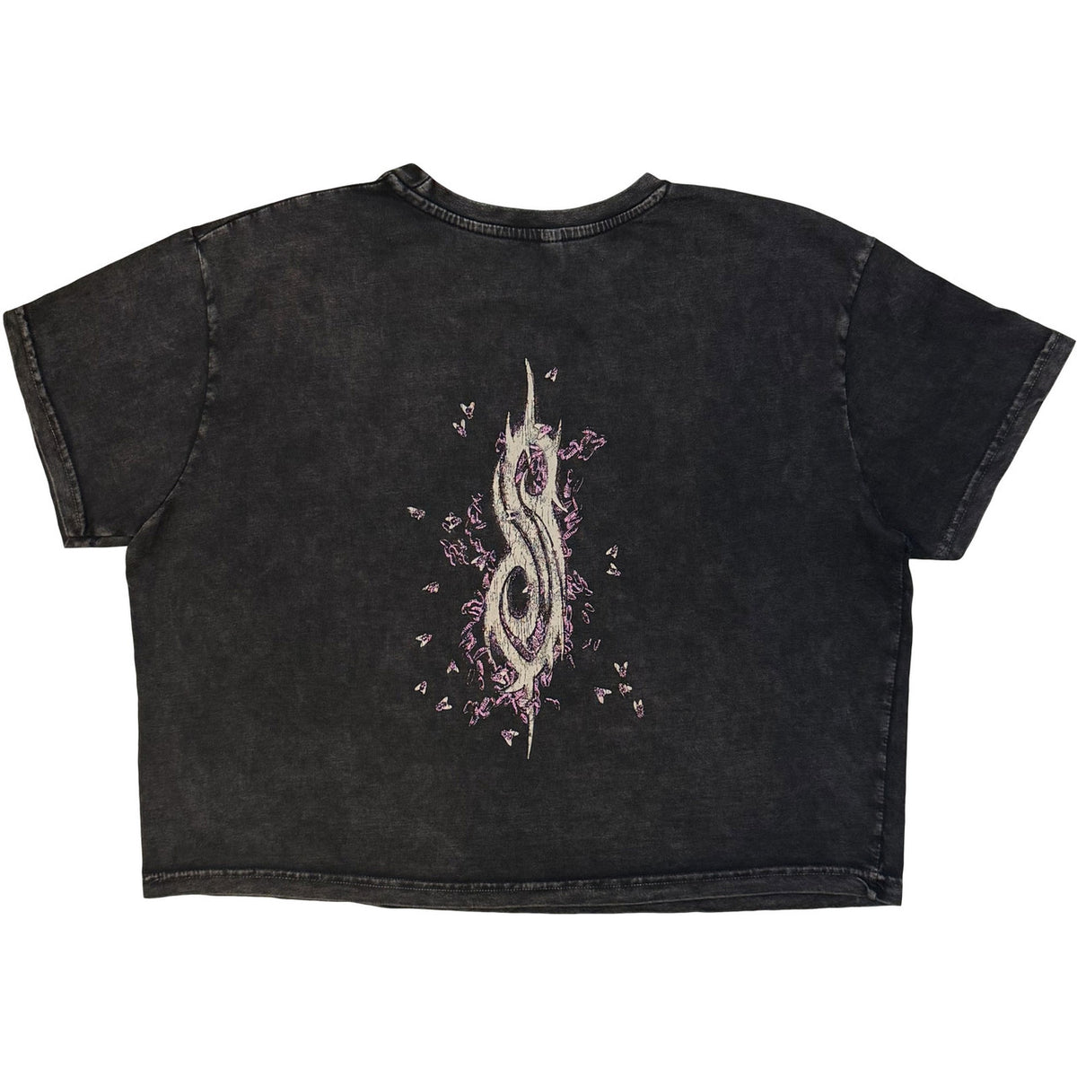 SLIPKNOT Attractive Crop Top, Butterfly Goatee