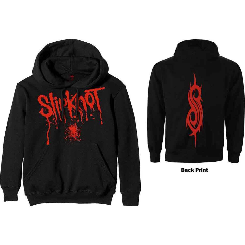 SLIPKNOT Attractive Hoodie, Splatter