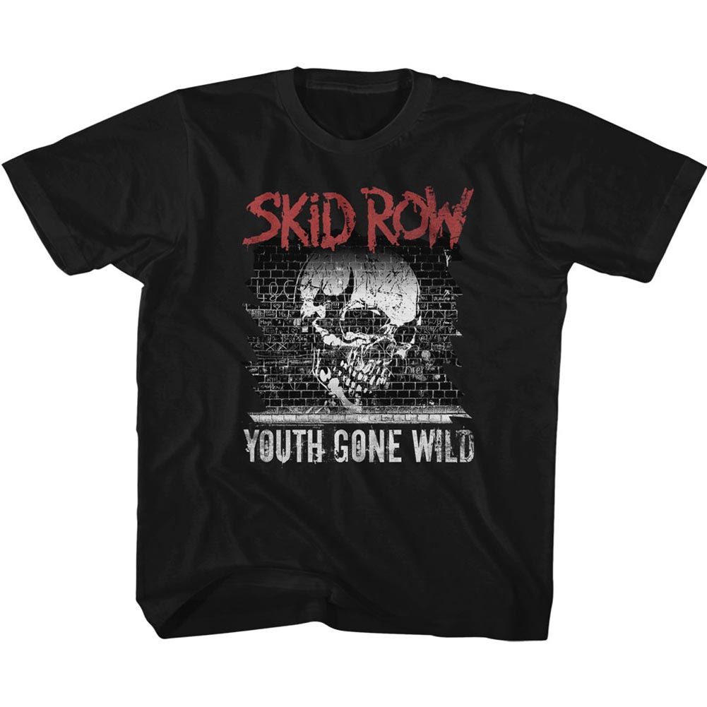 SKID ROW Eye-Catching T-Shirt, GRAFFITI GONE WILD