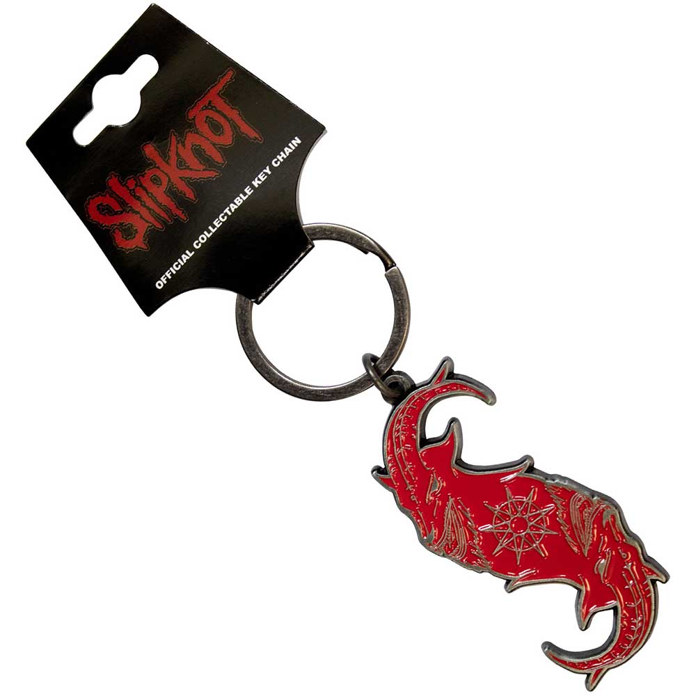 SLIPKNOT Keychain, Red Goat S