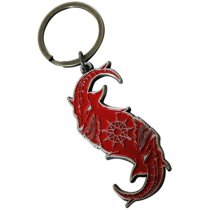 SLIPKNOT Keychain, Red Goat S