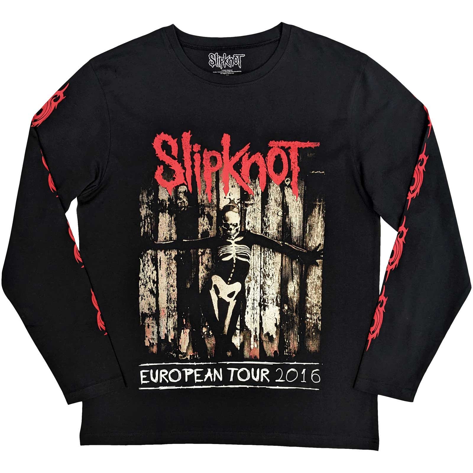 SLIPKNOT Attractive T-Shirt, Skeleton Flag