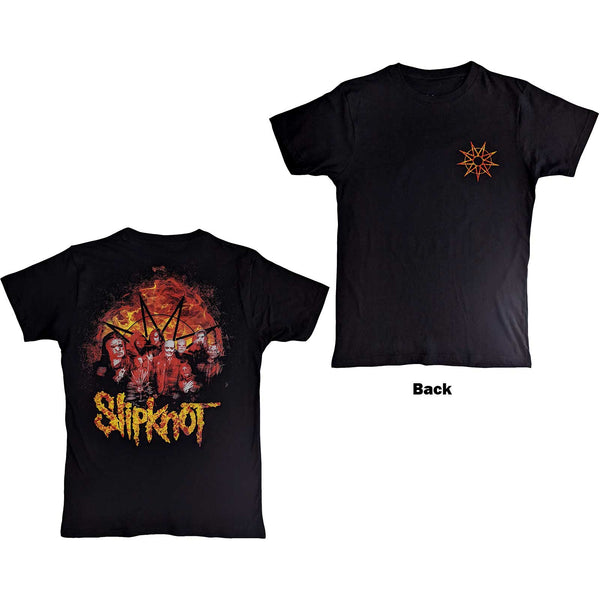 SLIPKNOT Attractive T-Shirt, The End So Far Flame Logo