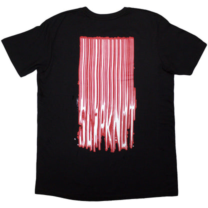 SLIPKNOT Attractive T-Shirt, Stretched Barcode