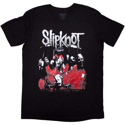 SLIPKNOT Attractive T-Shirt, Stretched Barcode