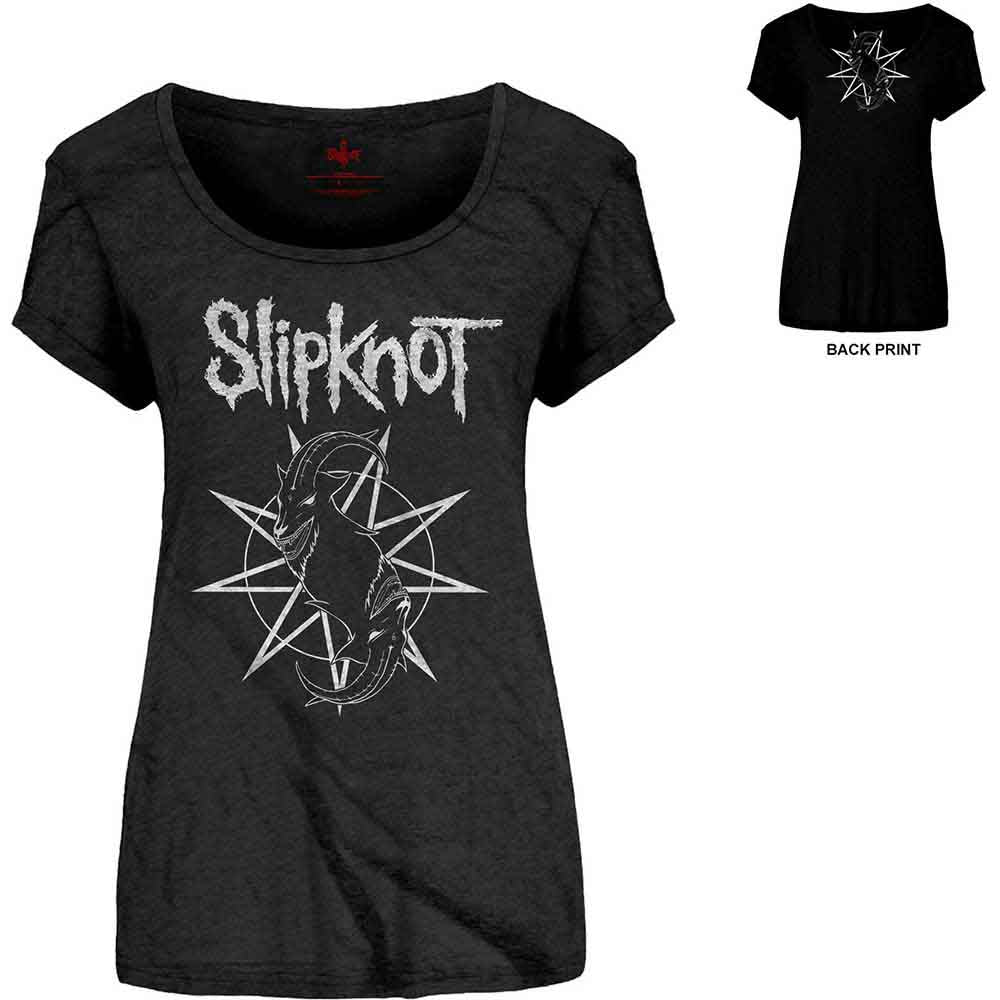 SLIPKNOT Attractive T-Shirt, Goat Star Logo