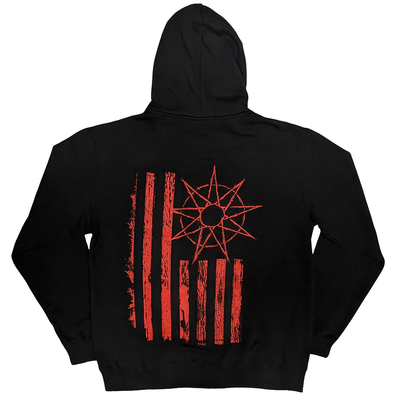 SLIPKNOT Attractive Hoodie, 9-Point Flag