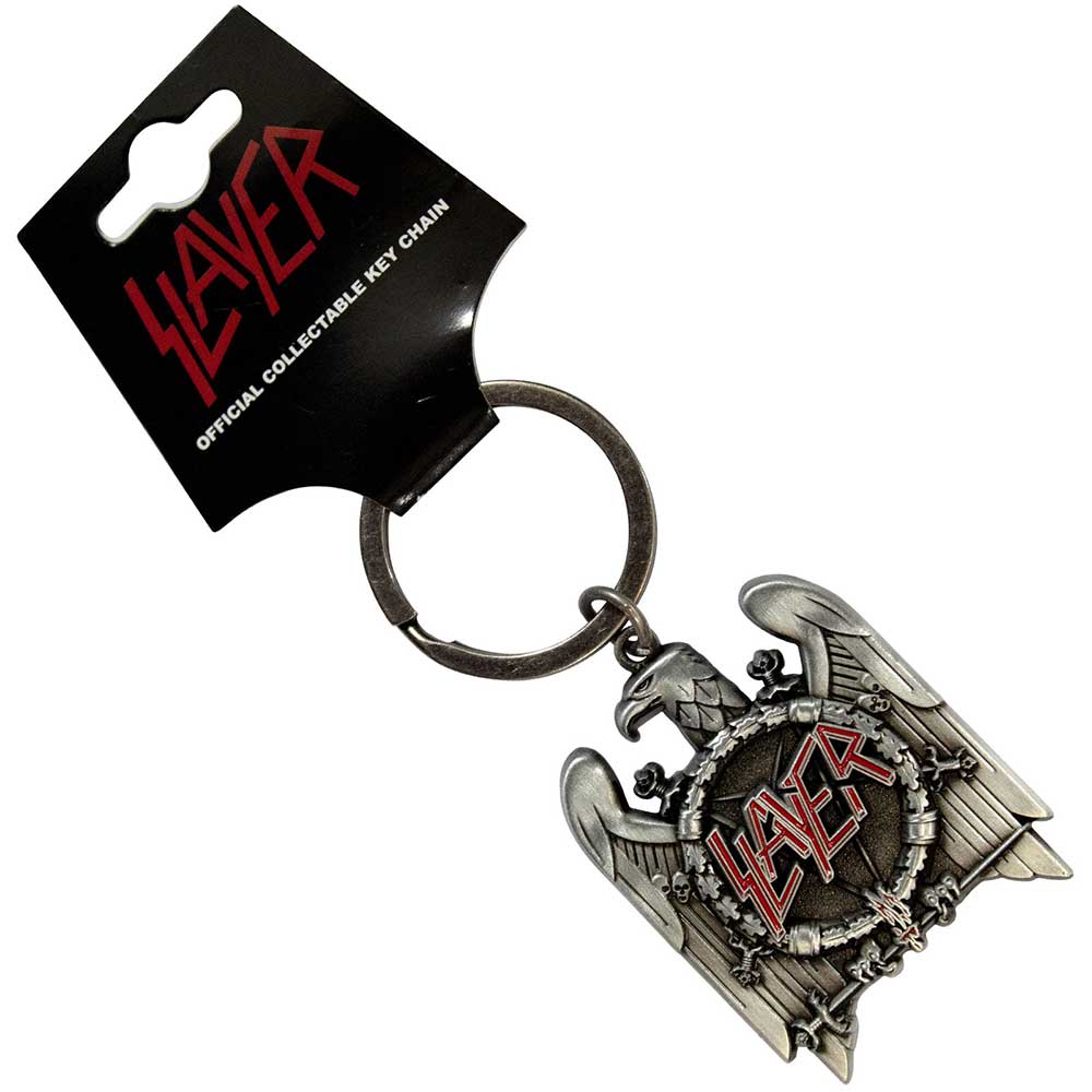 SLAYER Keychain, Silver Eagle V2