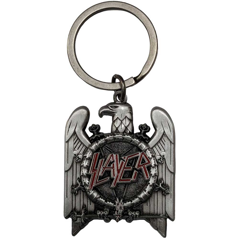 SLAYER Keychain, Silver Eagle V2