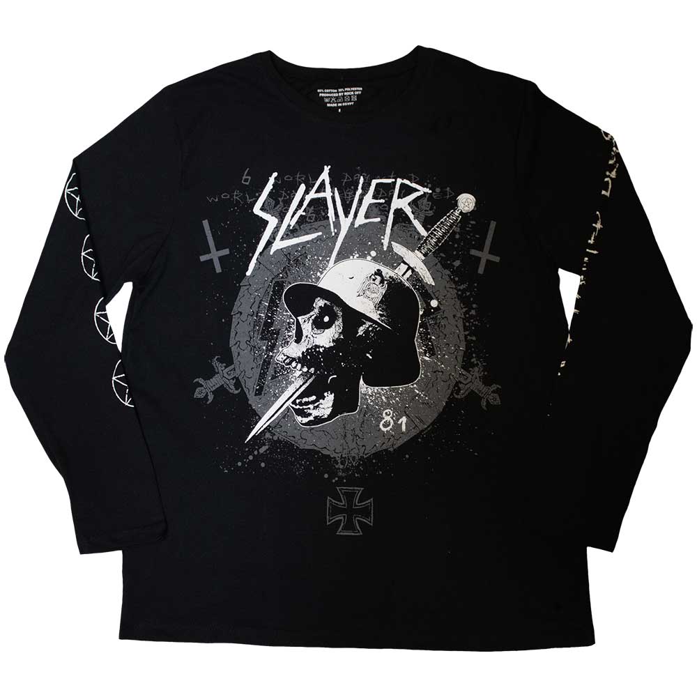 SLAYER Attractive T-Shirt, Dagger Skull