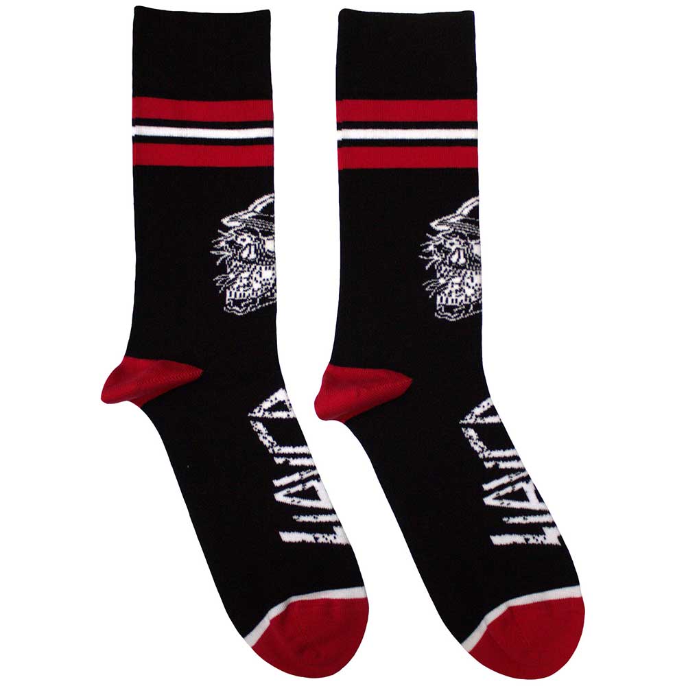 SLAYER Unisex Ankle Socks, Skull Helmet