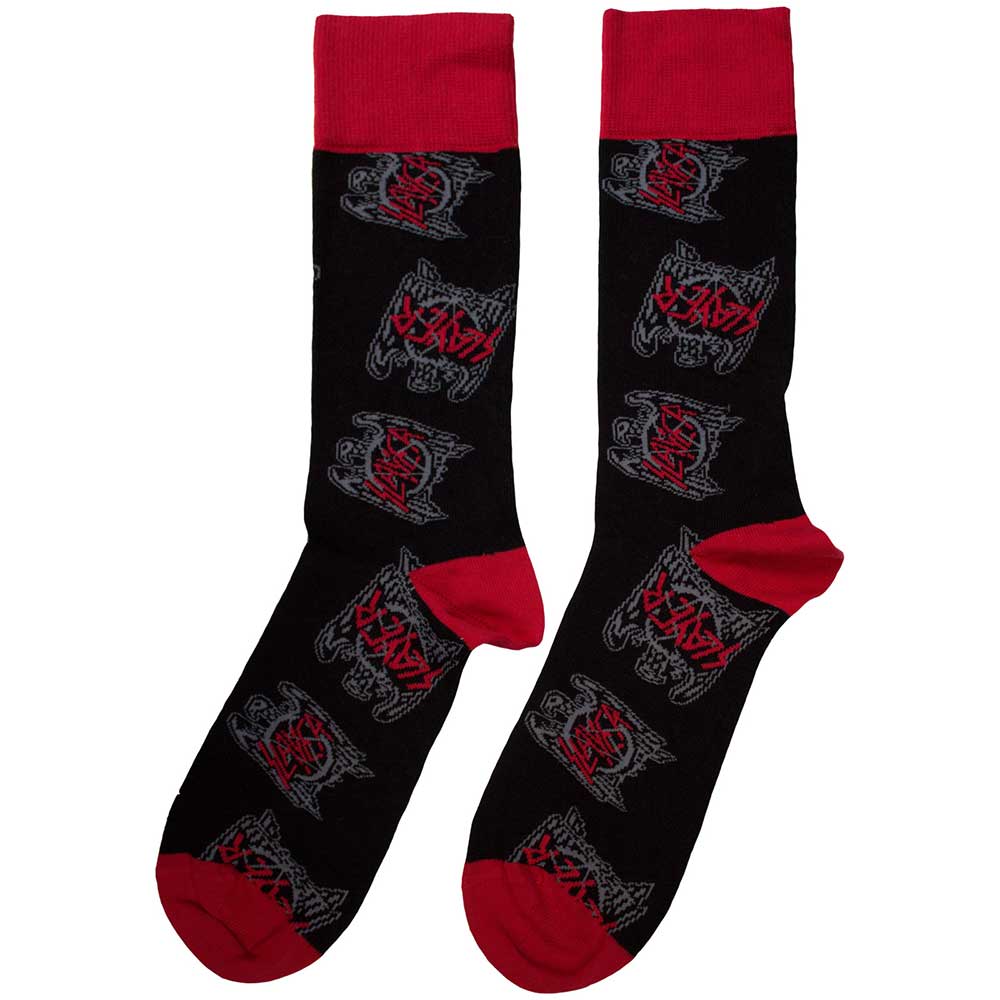 SLAYER Unisex Ankle Socks, Eagle Crest Pattern