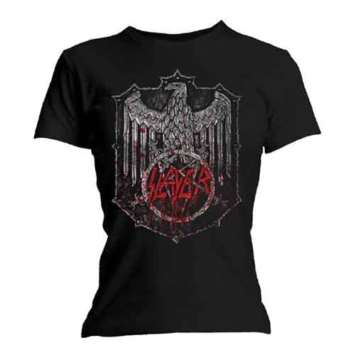 SLAYER Attractive T-Shirt, Bloody Shield