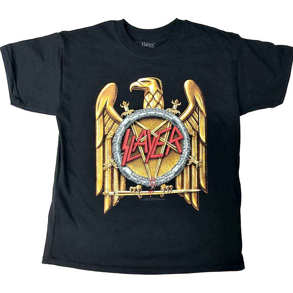 SLAYER Attractive Kids T-shirt, Gold Eagle