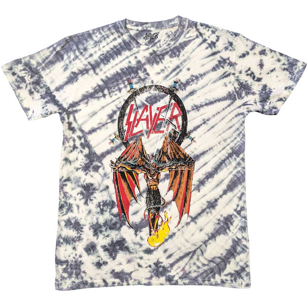 SLAYER Attractive T-Shirt, Winged Crucifix