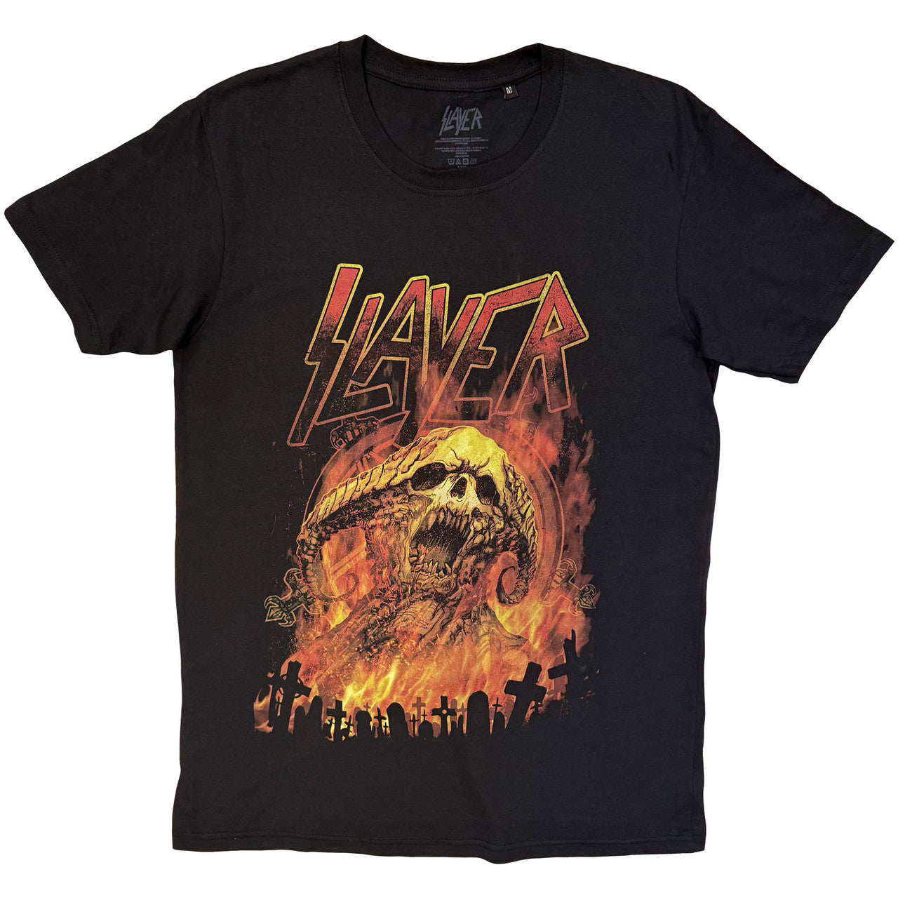 SLAYER Attractive T-Shirt, Demoniac Distress