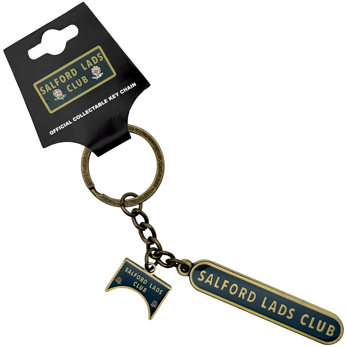 SALFORD LADS CLUB Keychain, Logo Charm