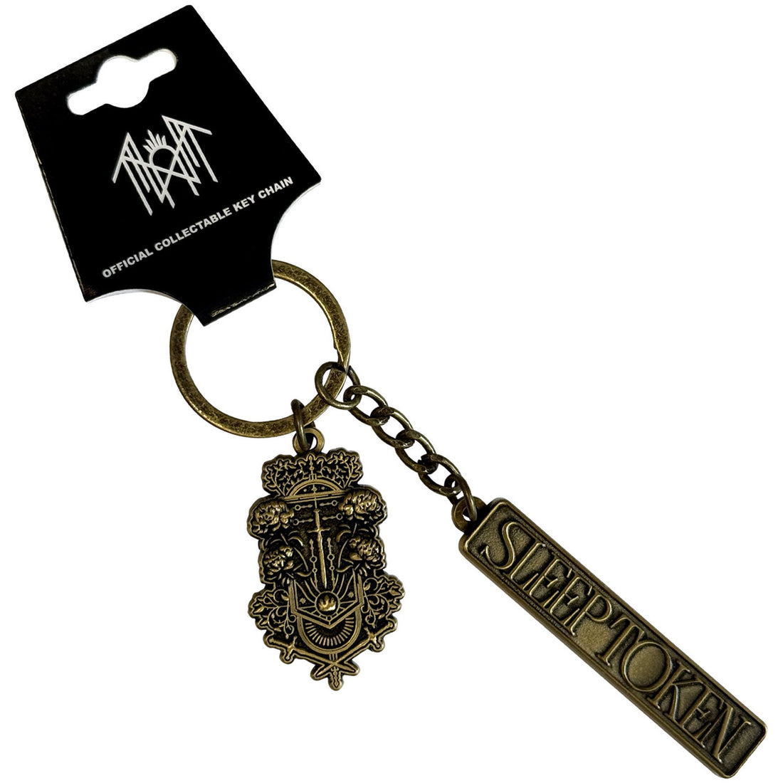 SLEEP TOKEN Keychain, Even In Arcadia Logo Damocles Charm