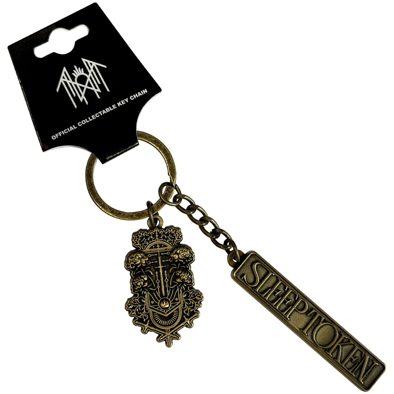 SLEEP TOKEN Keychain, Even In Arcadia Logo Damocles Charm