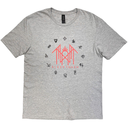 SLEEP TOKEN Attractive T-Shirt, Flamingo Pink Logo