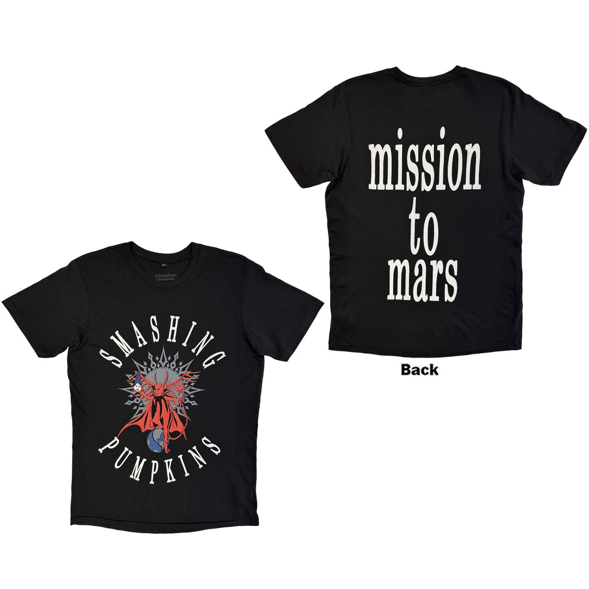 THE SMASHING PUMPKINS Carbon T-Shirt, Mission To Mars