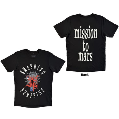 THE SMASHING PUMPKINS Carbon T-Shirt, Mission To Mars