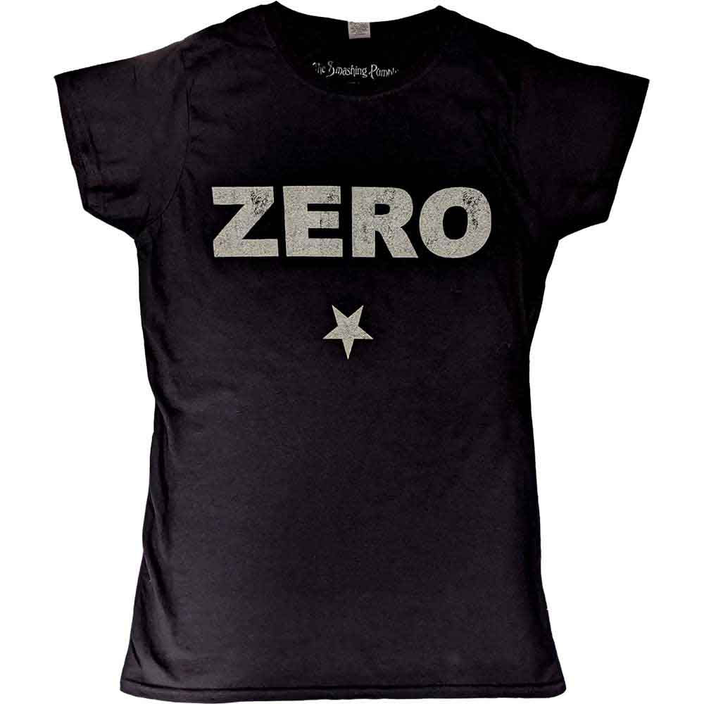 THE SMASHING PUMPKINS Attractive T-Shirt, Zero Distressed