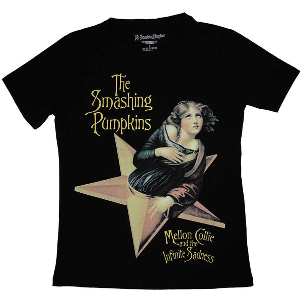 THE SMASHING PUMPKINS Attractive Ladies T-Shirt, Mellon Collie