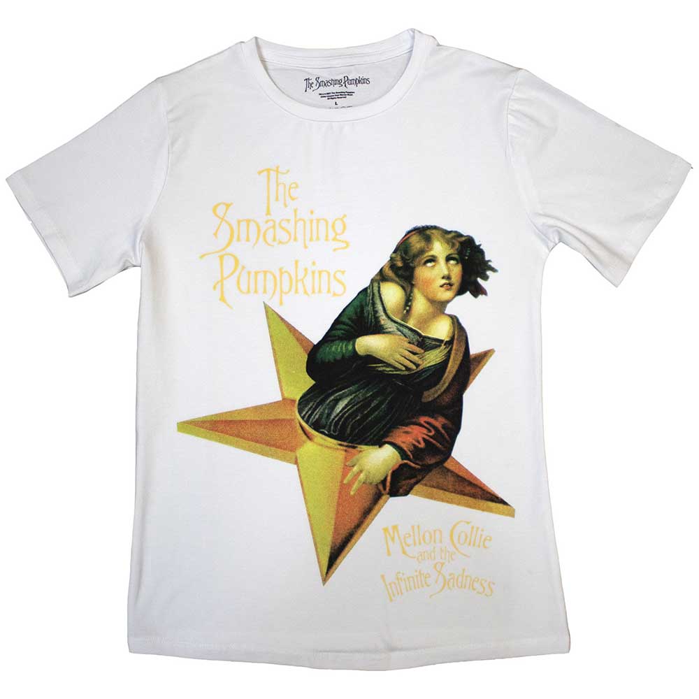 THE SMASHING PUMPKINS Attractive Ladies T-Shirt, Mellon Collie