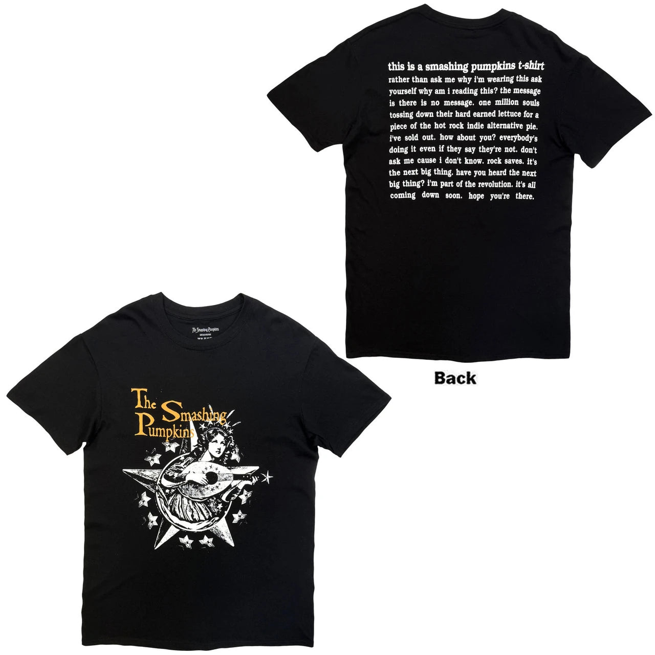 THE SMASHING PUMPKINS Attractive T-Shirt, Star Girl