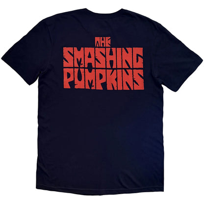 THE SMASHING PUMPKINS Attractive T-Shirt, Red Face Vampire