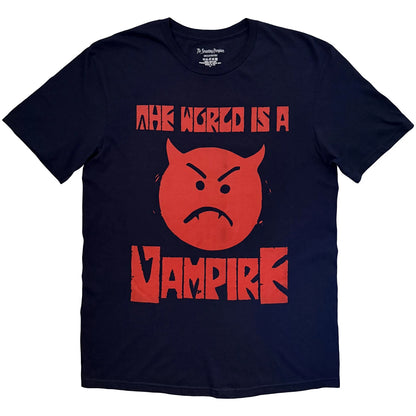 THE SMASHING PUMPKINS Attractive T-Shirt, Red Face Vampire