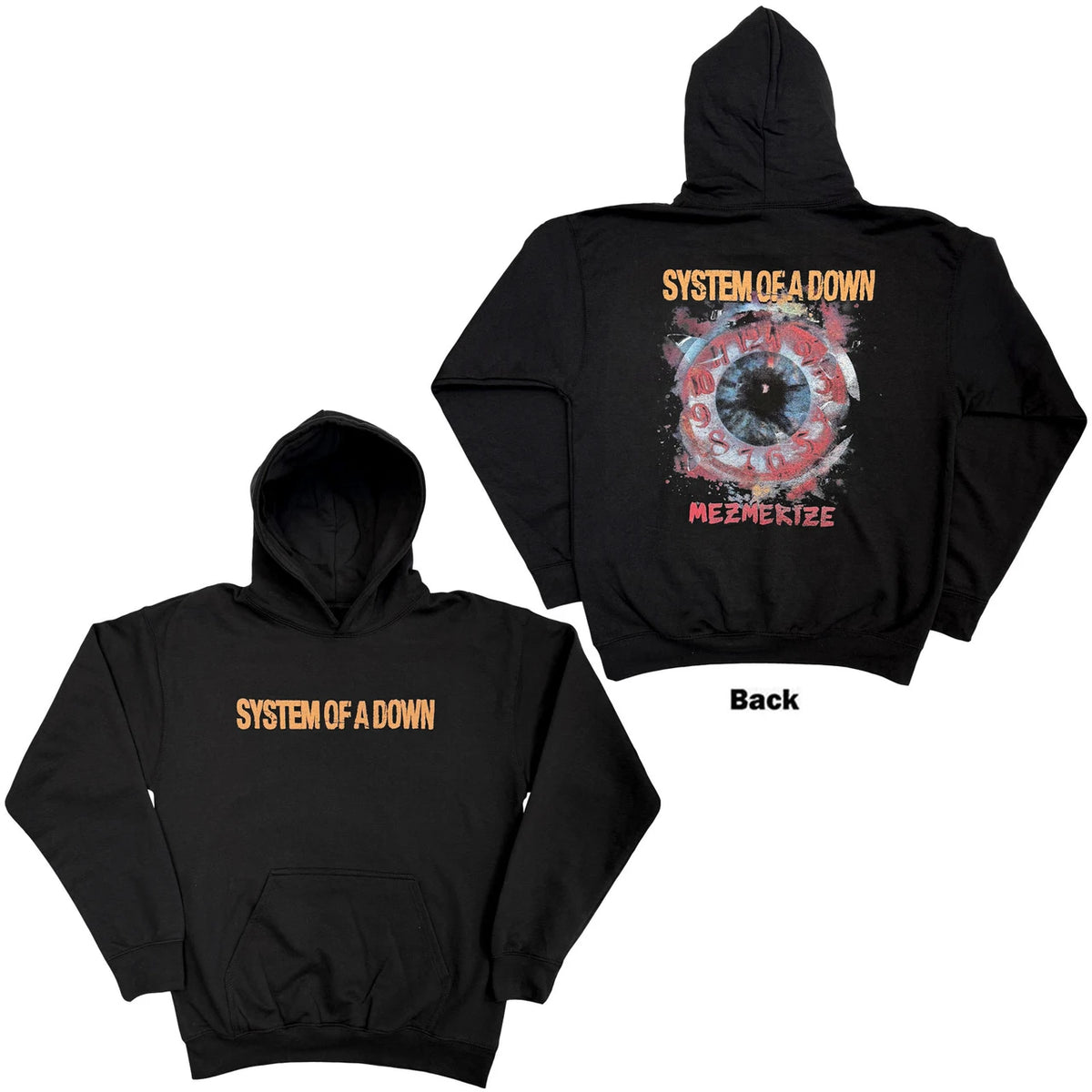 SYSTEM OF A DOWN Attractive Hoodie, Mezmerize