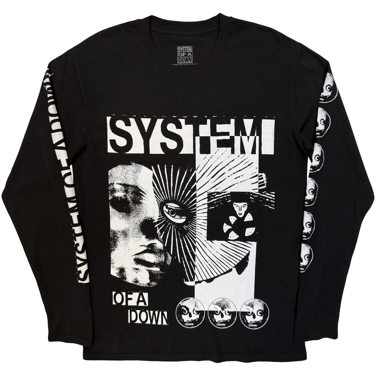 SYSTEM OF A DOWN Attractive T-Shirt, Hypno Hi-Contrast