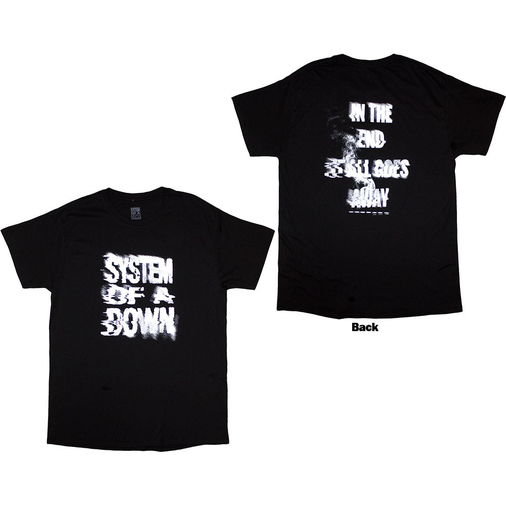 SYSTEM OF A DOWN Attractive T-Shirt, All Goes Away