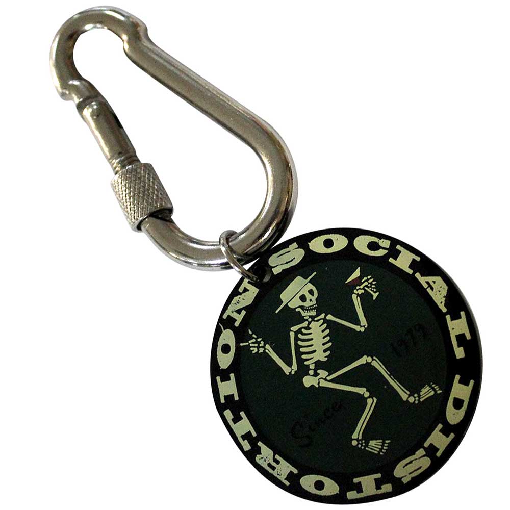 SOCIAL DISTORTION Keychain, Classic Logo