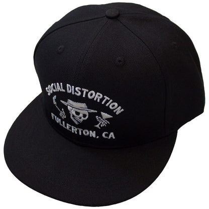 SOCIAL DISTORTION Snapback Cap, Fullerton Skelly