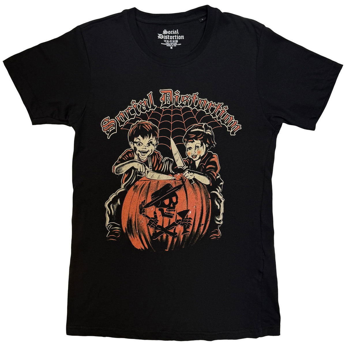 SOCIAL DISTORTION Attractive T-Shirt, Halloween