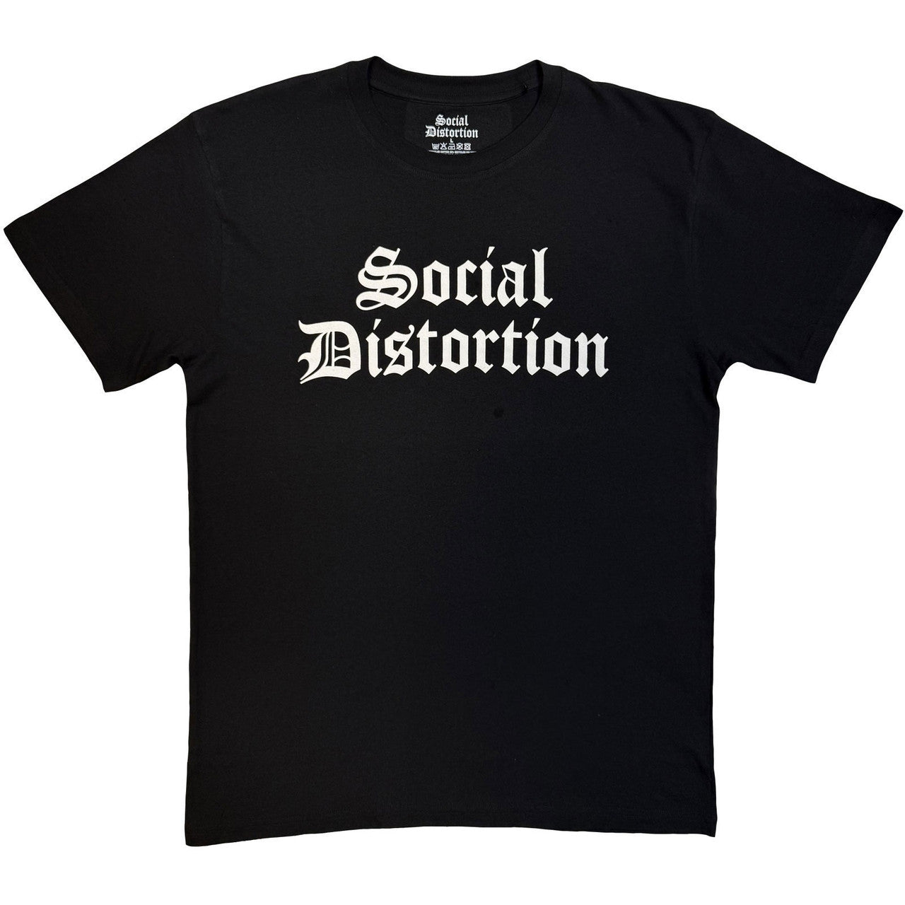 SOCIAL DISTORTION Attractive T-Shirt, Logo Mono