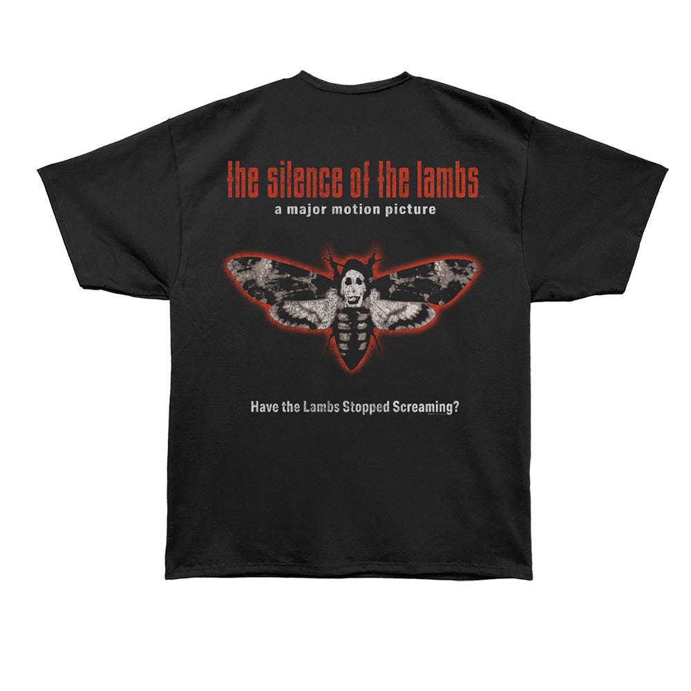 SILENCE OF THE LAMBS Oversized T-Shirt, FACE W MOTH