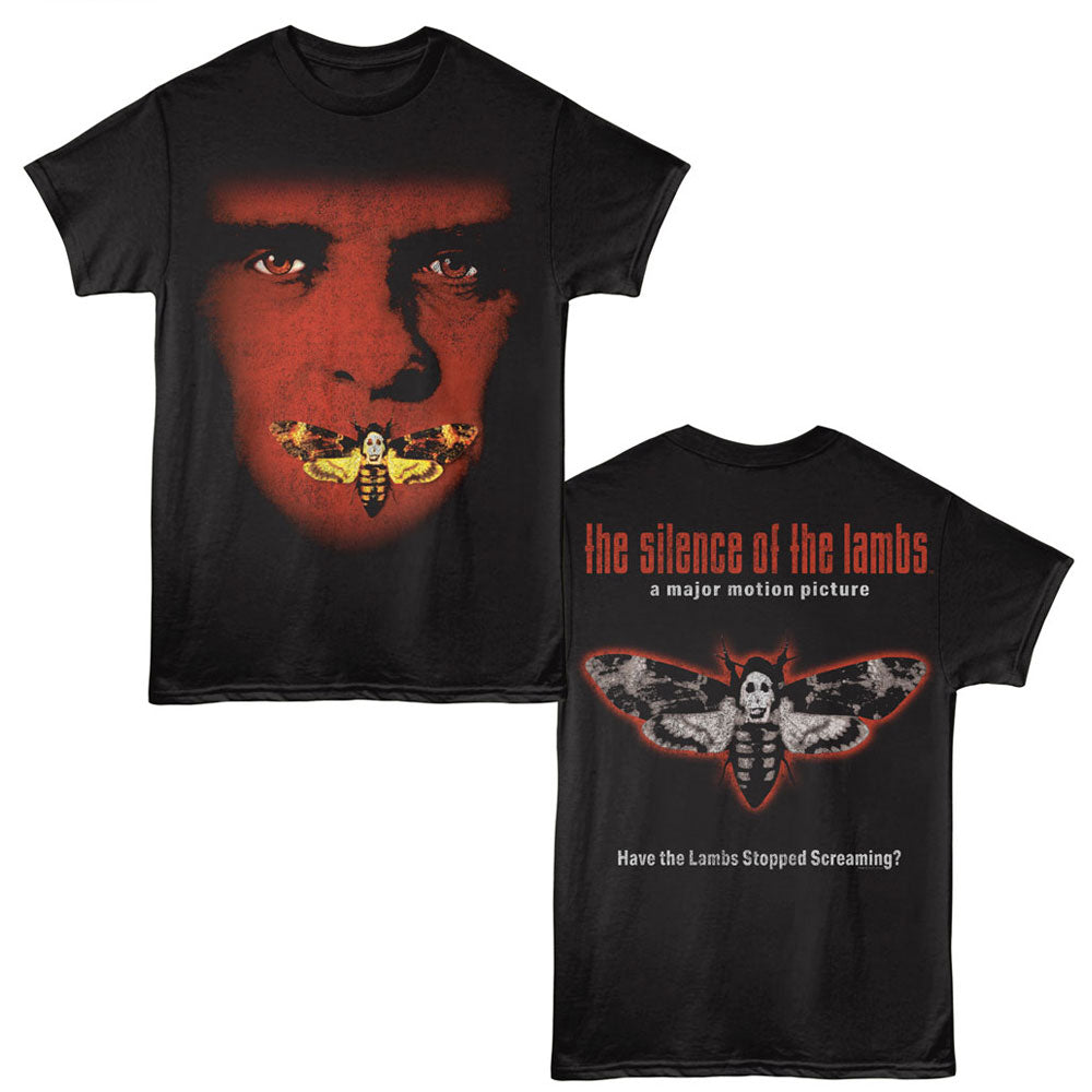 SILENCE OF THE LAMBS Terrific T-Shirt, FACE W MOTH