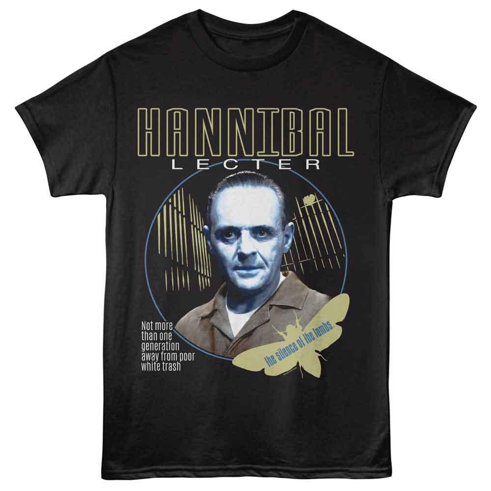 SILENCE OF THE LAMBS Eye-Catching T-Shirt, ONE GENERATION AWAY