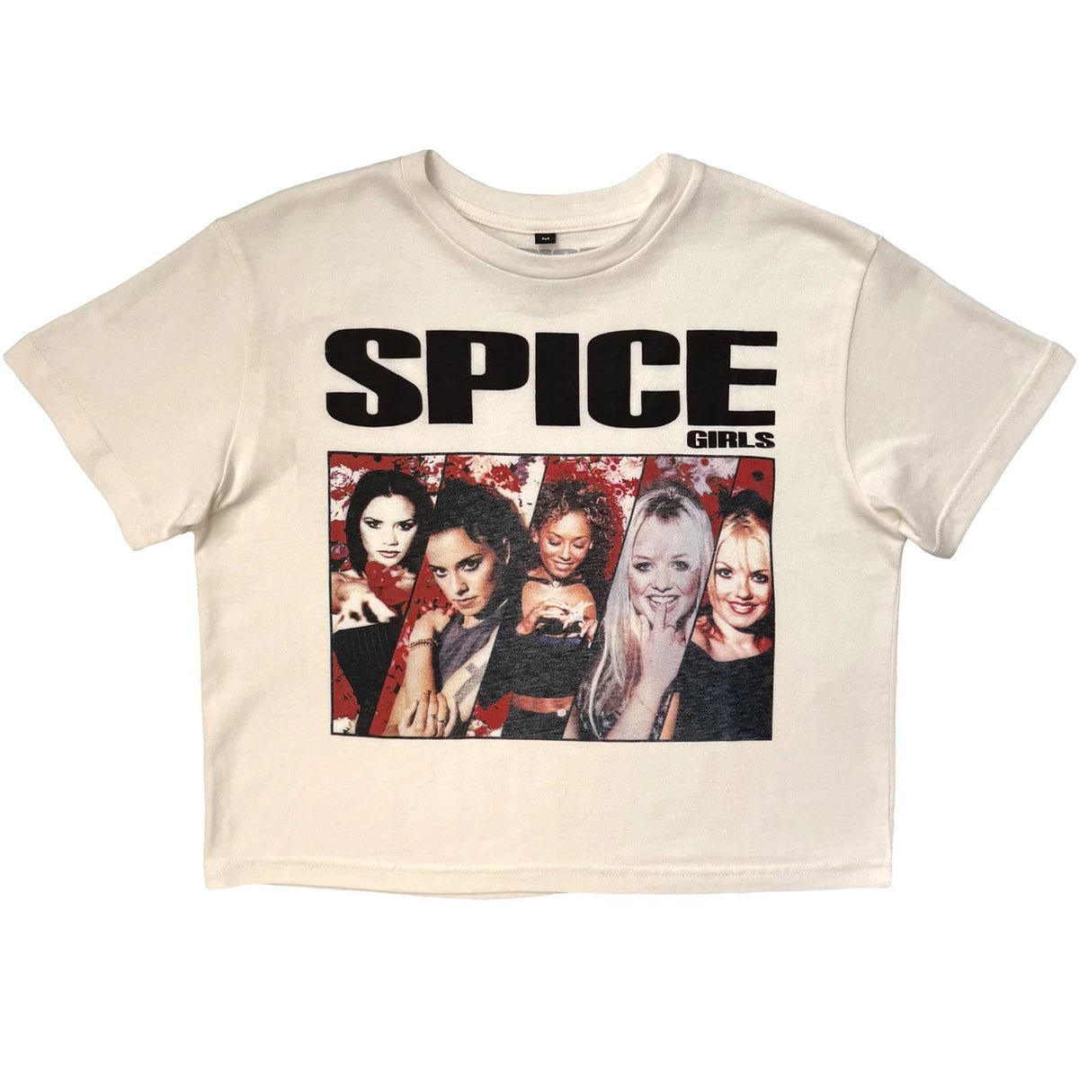 THE SPICE GIRLS Attractive Crop Top, Collage