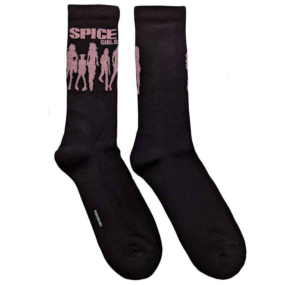 THE SPICE GIRLS Unisex Ankle Socks, Silhouette