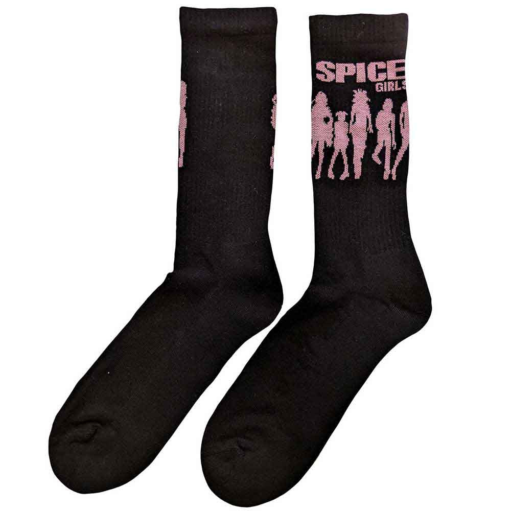 THE SPICE GIRLS Unisex Ankle Socks, Silhouette