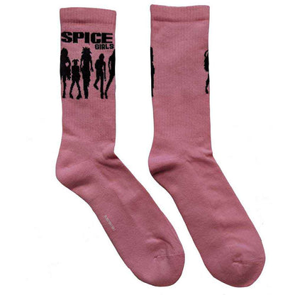 THE SPICE GIRLS Unisex Ankle Socks, Silhouette