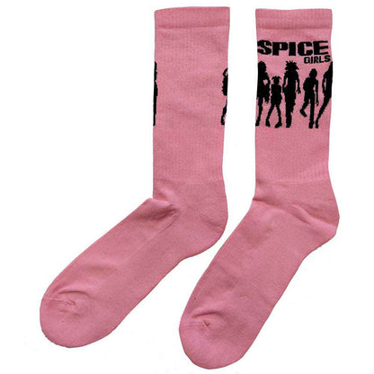 THE SPICE GIRLS Unisex Ankle Socks, Silhouette