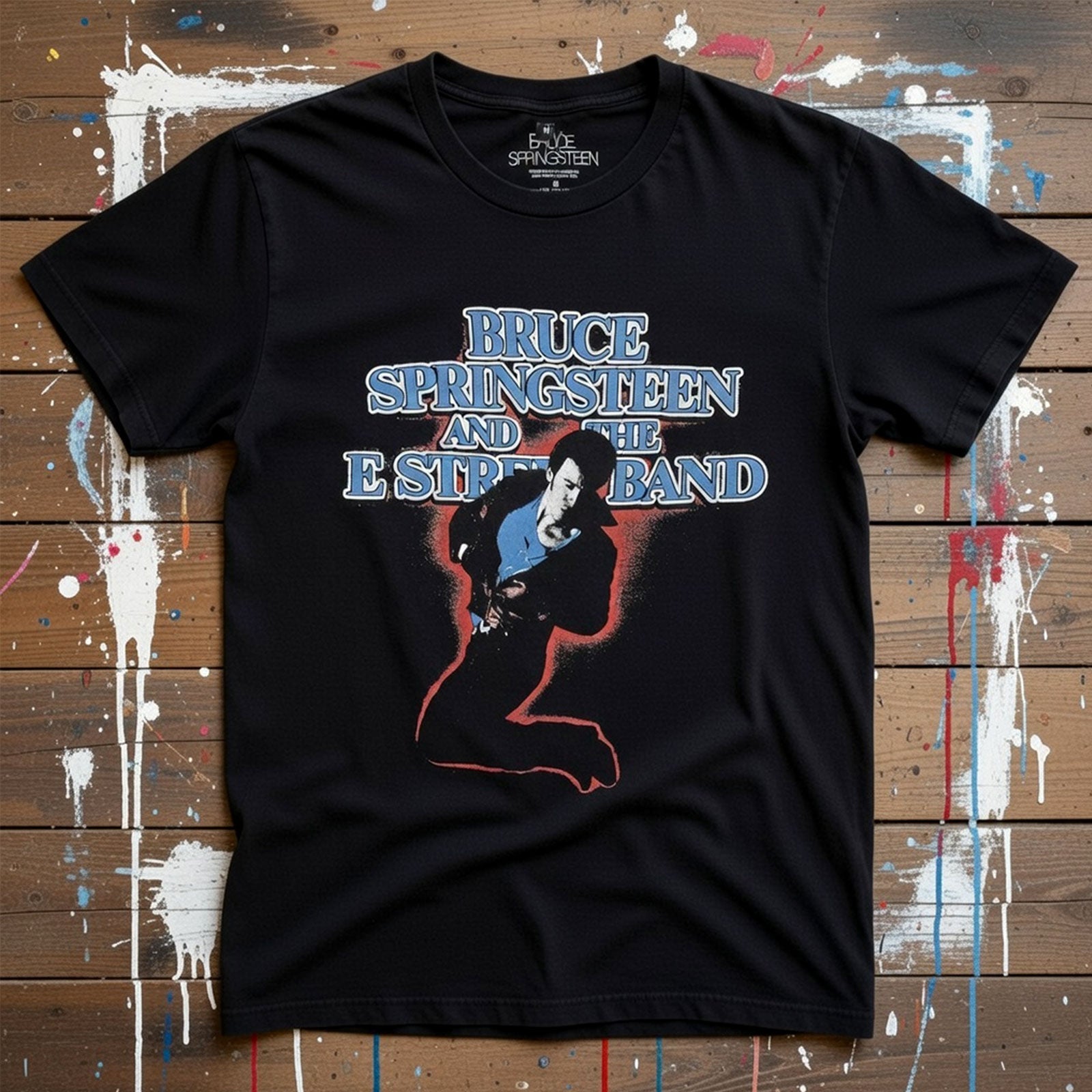 BRUCE SPRINGSTEEN Carbon T-Shirt, E Street Tour &